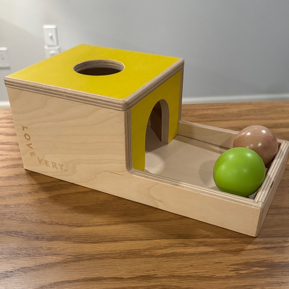 Lovevery Wooden Ball Drop Toy